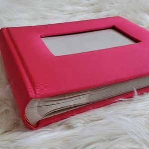 Cute Fuchsia Pink 100 Page Photo Album Book